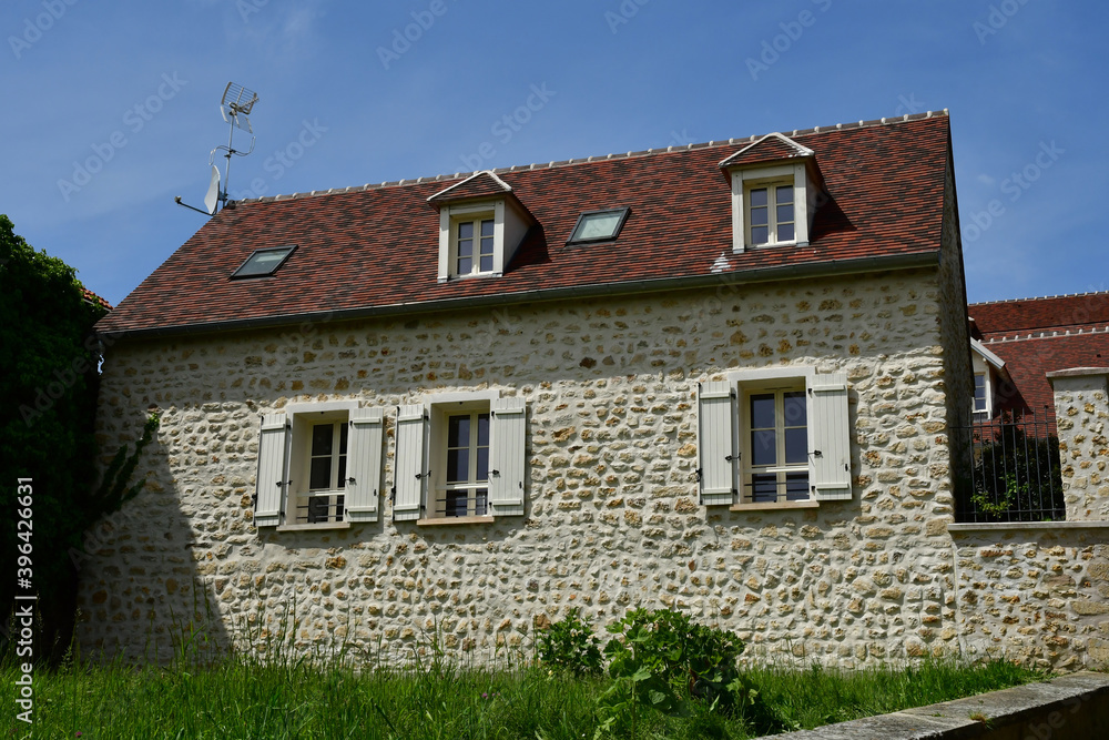 Fremainville , France - may 5 2020 : the village