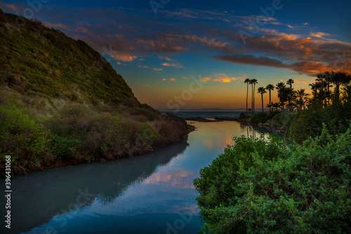Coastal river in California