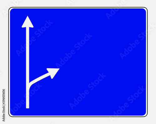Autobahnschild 