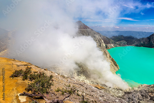 Crater volcano Ijen  Java