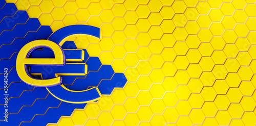 concept of Europe, e-Euro c...