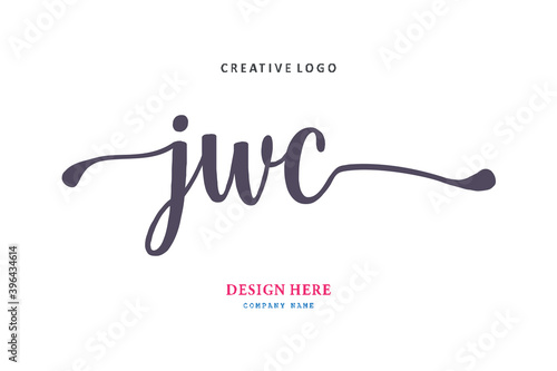 JWC lettering logo is simple, easy to understand and authoritative