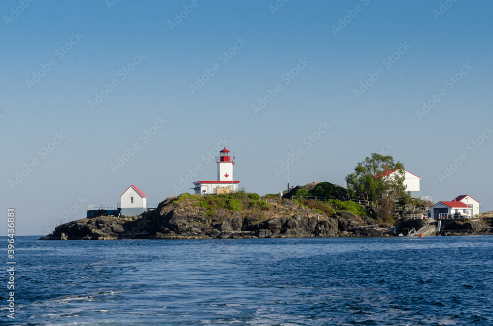 Merry Island Lighthouse, British Columbia, Canada