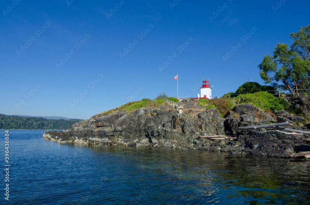 Merry Island Lighthouse, British Columbia, Canada