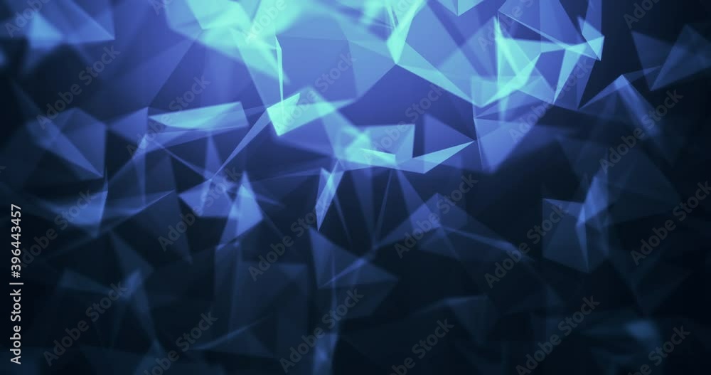 Abstract plexus shapes animatin background loop Abstract plexus shapes animatin background loop