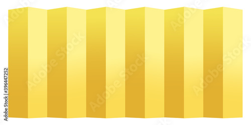 屏風　年賀状　金　アイコン