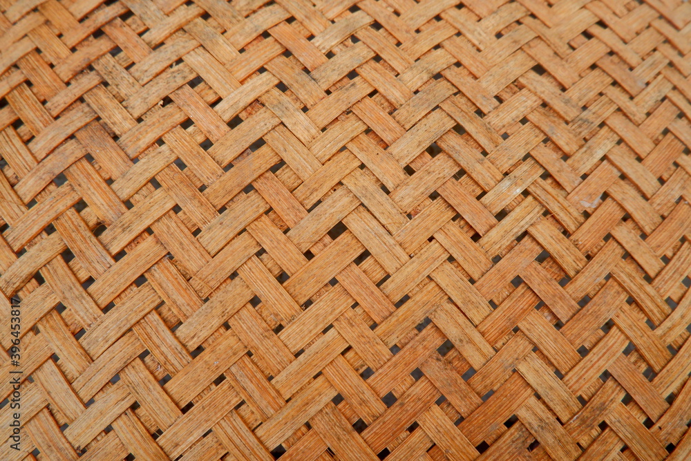 texture of a bamboo wicker, view from the top texture of a bamboo wicker, view from the top