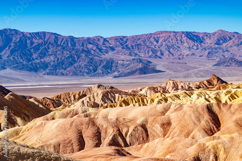 USA  CA  30 of November 2020  Death Valley  Scenic view.  Lifeless desert with it s own Flora. 