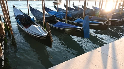 Wallpaper Mural Venice, Italy - gondolas in the San Marco Basin and between the canals of the lagoon city Torontodigital.ca