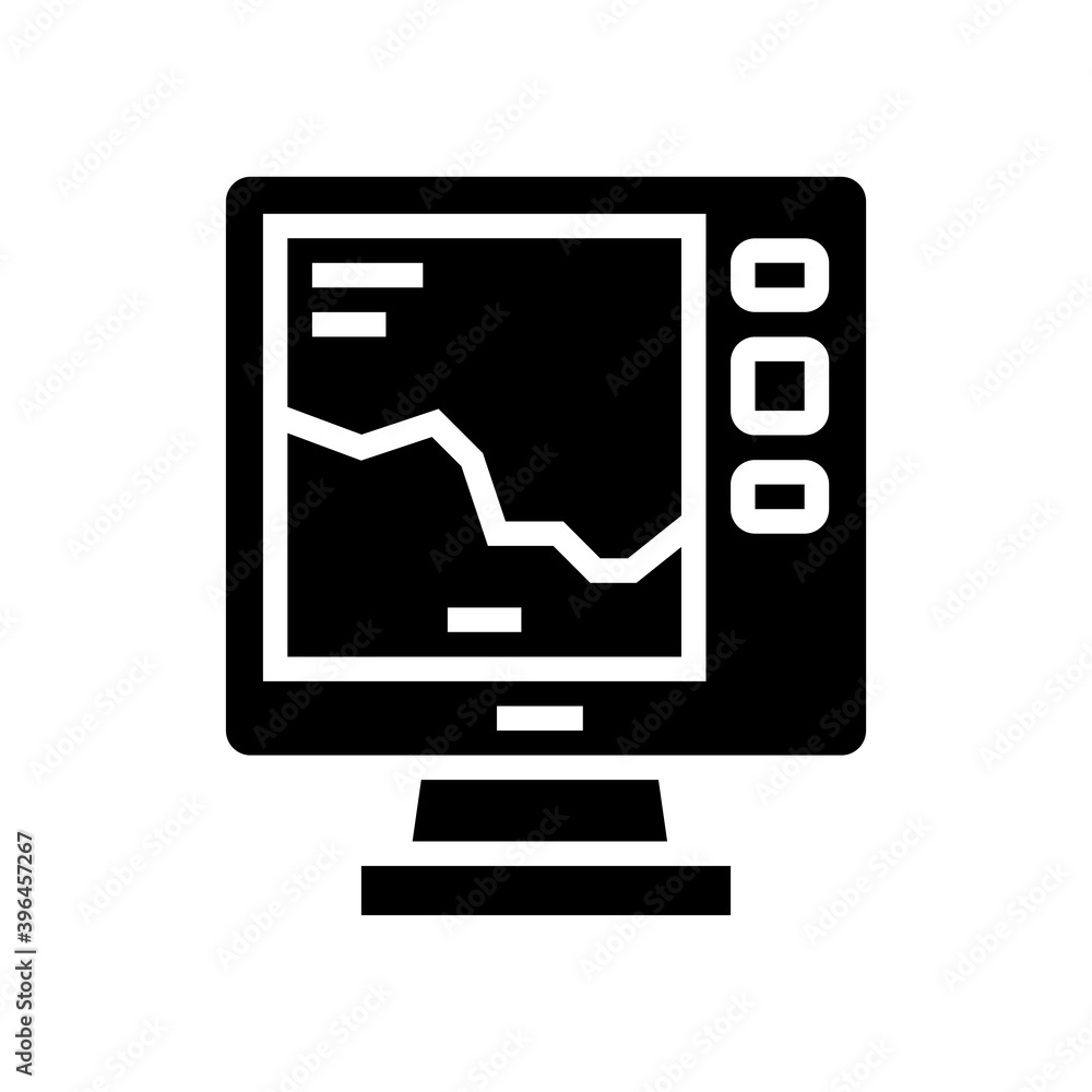 boat navigation equipment glyph icon vector. boat navigation equipment sign. isolated contour symbol black illustration boat navigation equipment glyph icon vector. boat navigation equipment sign. isolated contour symbol black illustration