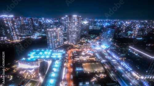 デジタル営業 IoTによる大都市のデジタル化 背景画像のイメージ