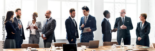 фотографія Diverse business people in a meeting