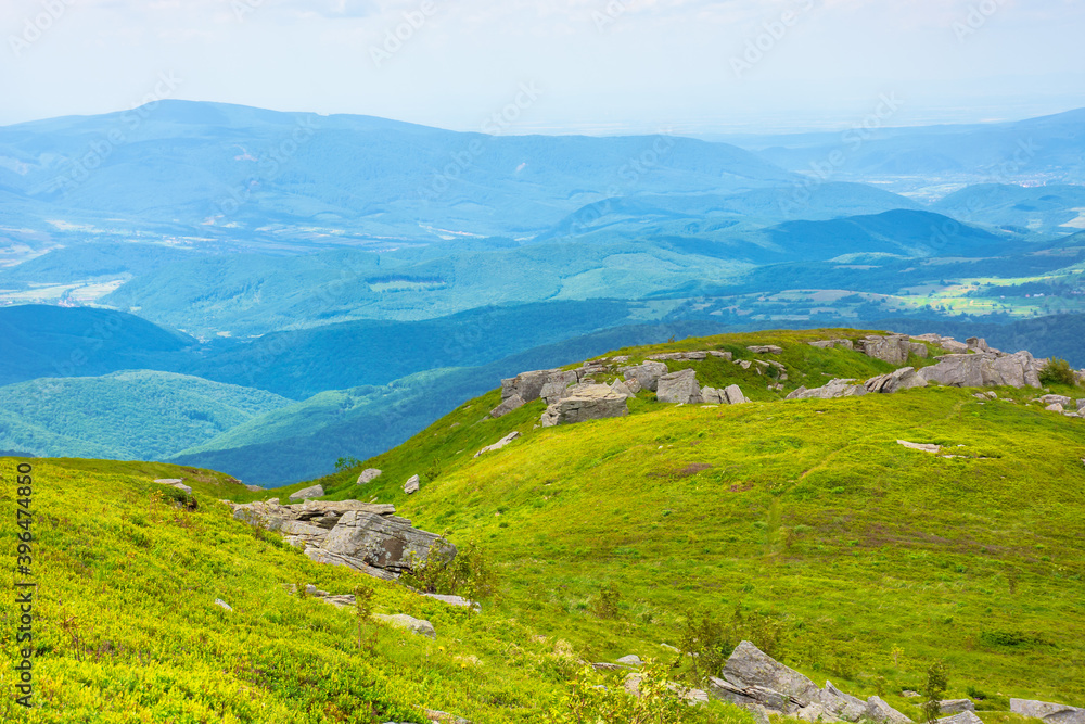 Fototapeta premium great alpine scenery in summertime