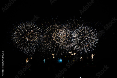 beautiful bokeh fireworks