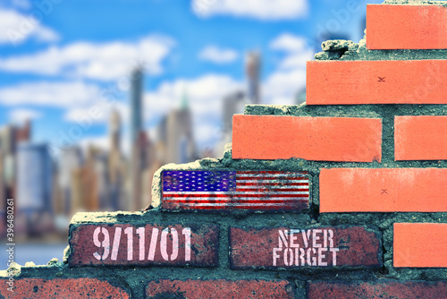 Fotografie New York and memory of September 11th