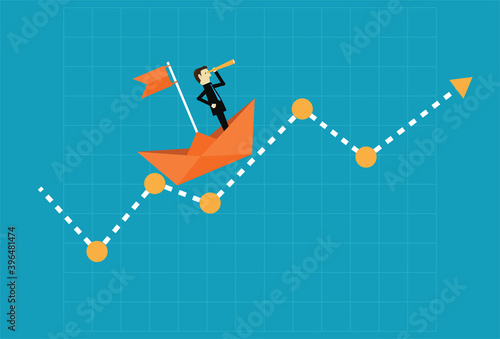 Leadership on the soaring graph