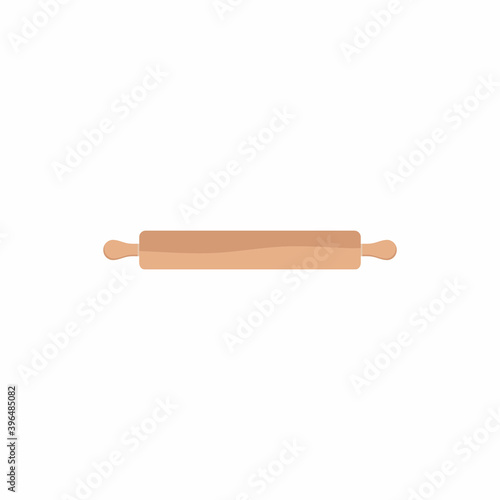 Wooden roller. A rolling pi...