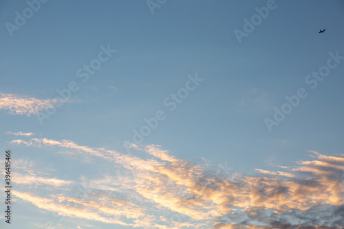 Abstract blue sky and clouds