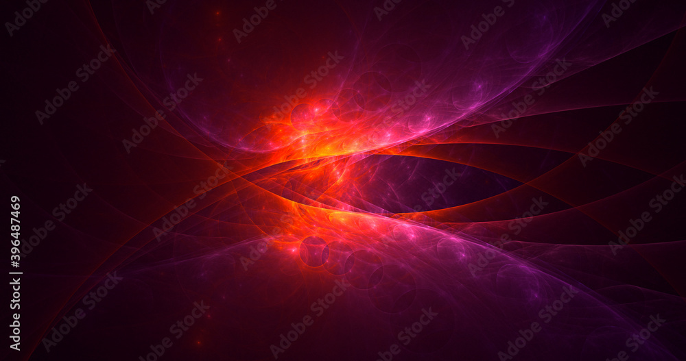 3D rendering abstract technology fractal background 3D rendering abstract technology fractal background
