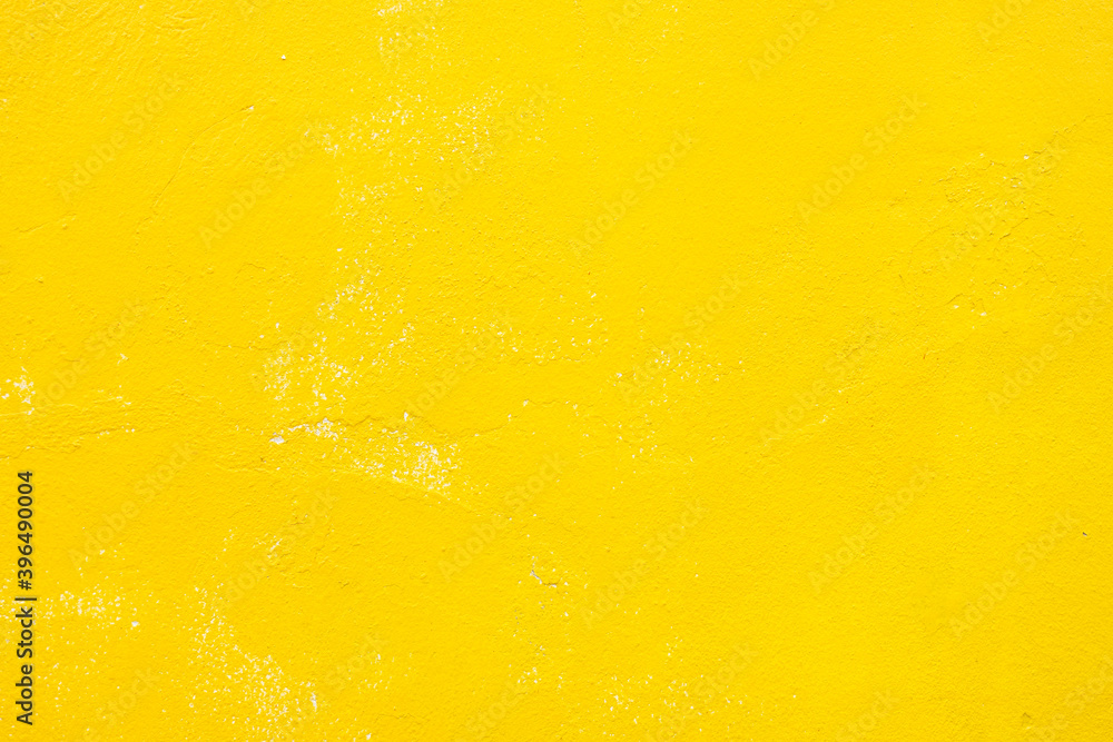 Old wall pattern texture cement yellow abstract white color design are light with gradient background. Old wall pattern texture cement yellow abstract white color design are light with gradient background.