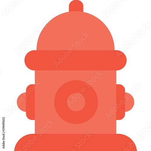 
Hydrant Flat vector Icon
