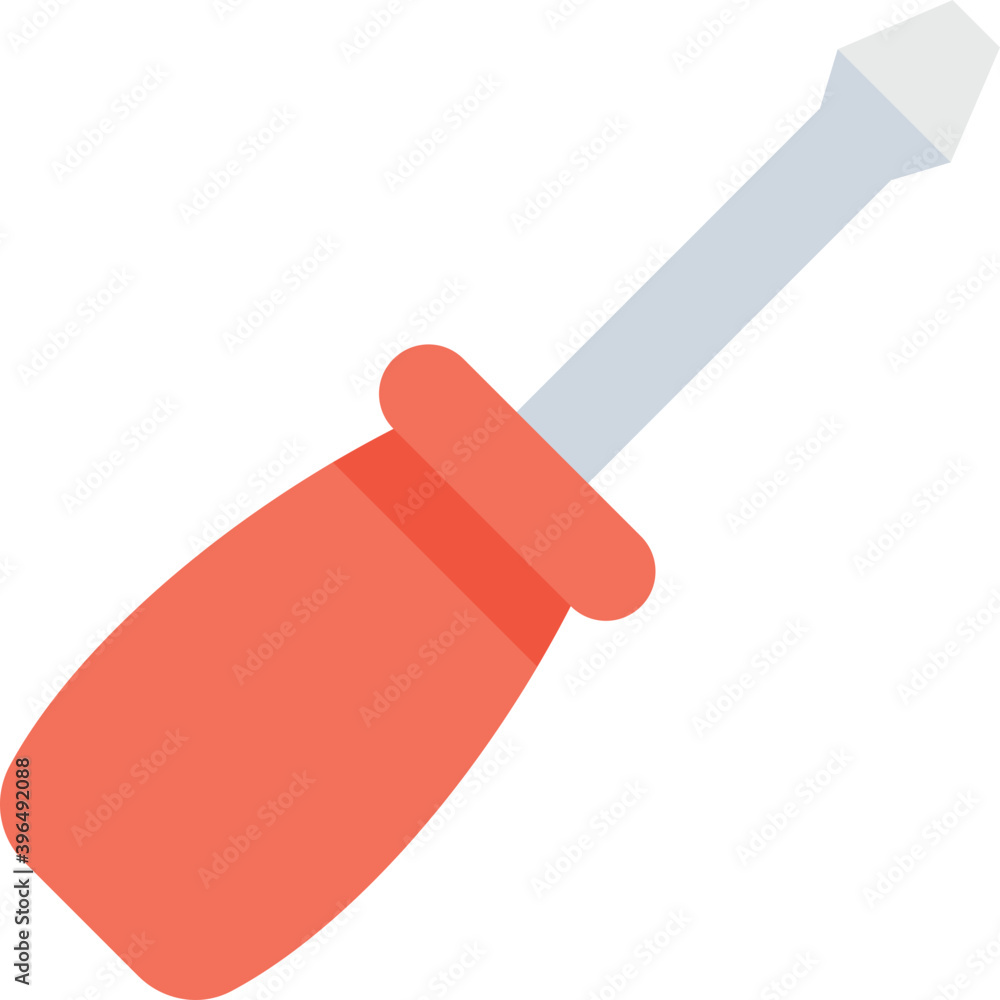 Screwdriver Flat vector Icon
Screwdriver Flat vector Icon