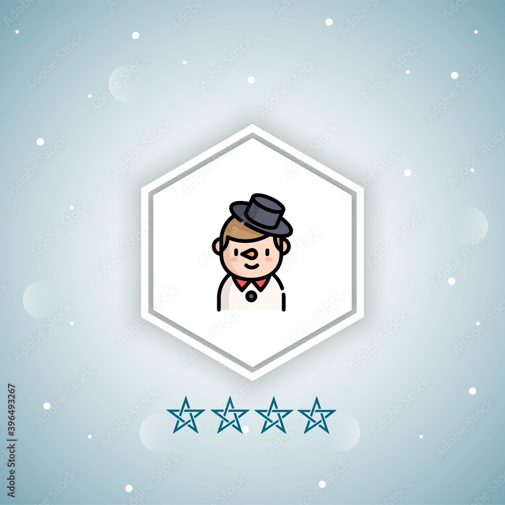 man vector icon modern man vector icon modern