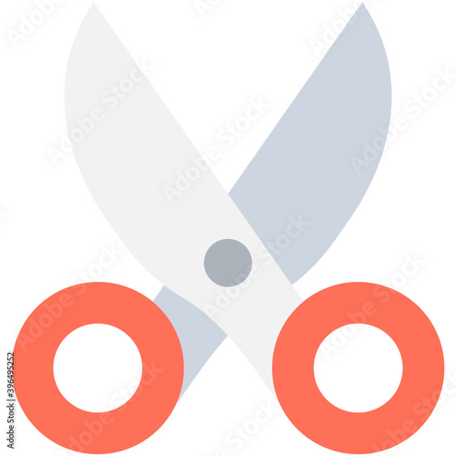 
Scissor Flat Vector Icon
