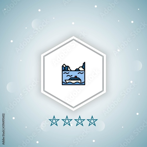     cruises vector icon modern