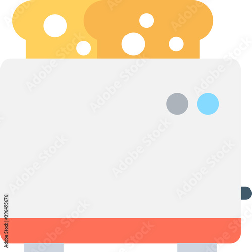 
Toaster Flat Vector Icon
