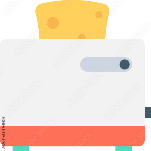 
Toaster Flat Vector Icon
