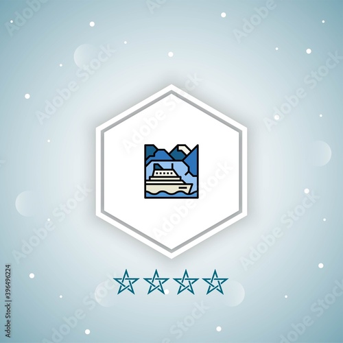     cruises vector icon modern