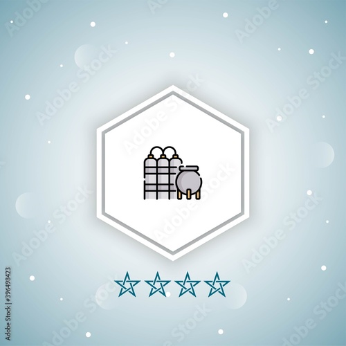     oil refinery vector icon modern