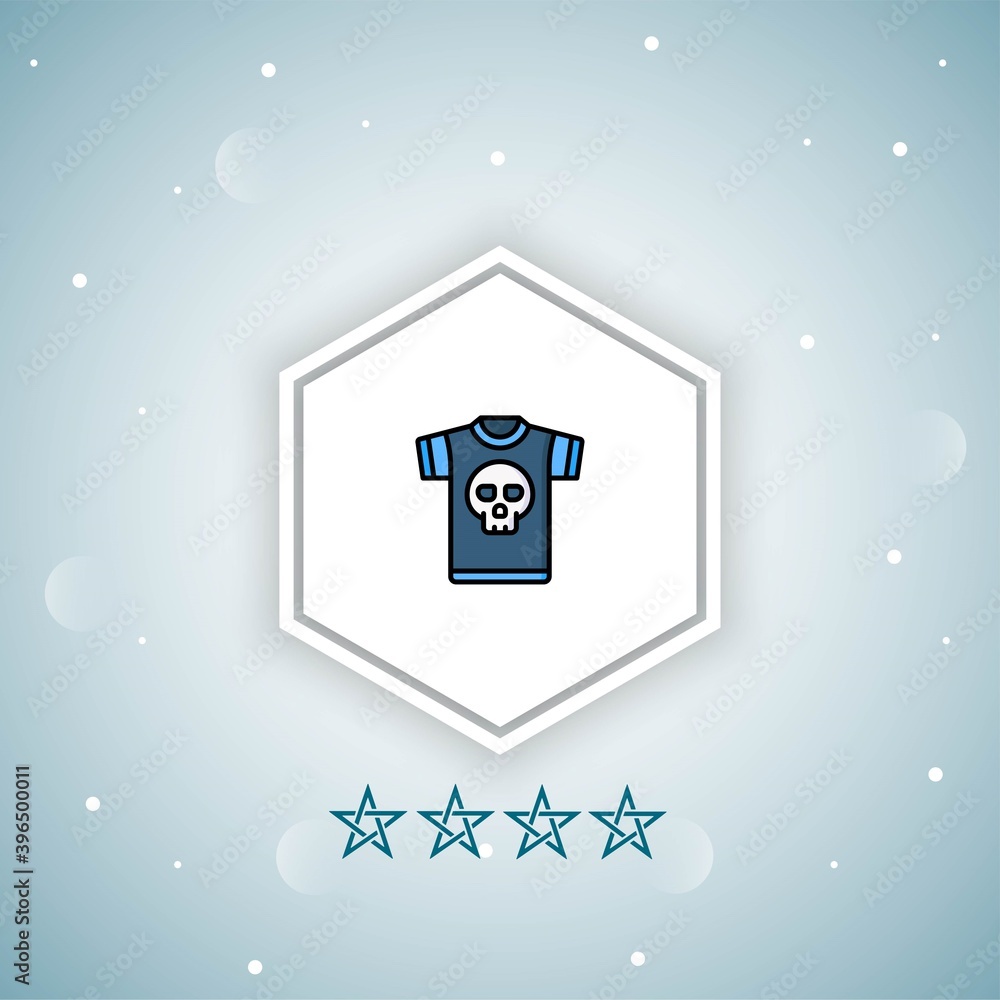 Obraz premium tshirt vector icon modern