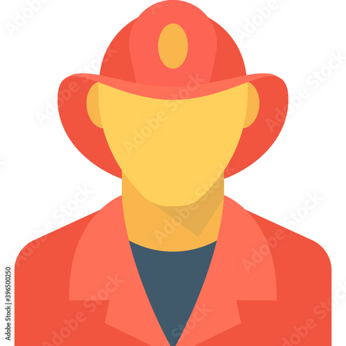 
Bellboy Flat Vector Icon
