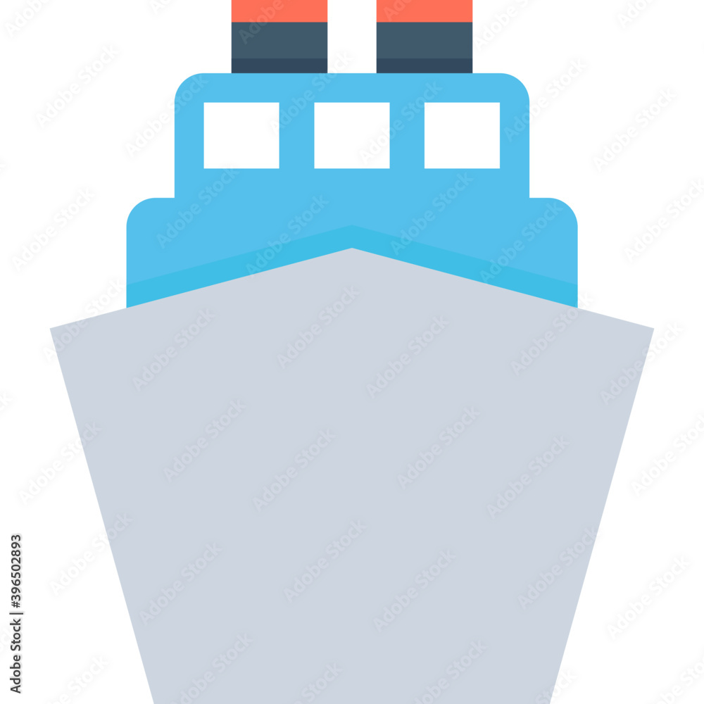 Ship Flat Vector Icon
Ship Flat Vector Icon