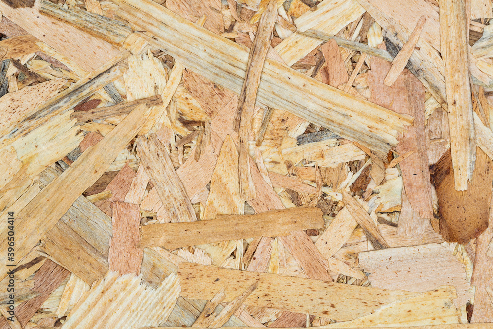 Wooden oriented strand board Wooden oriented strand board