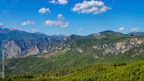 Mountains on the road to Fethie