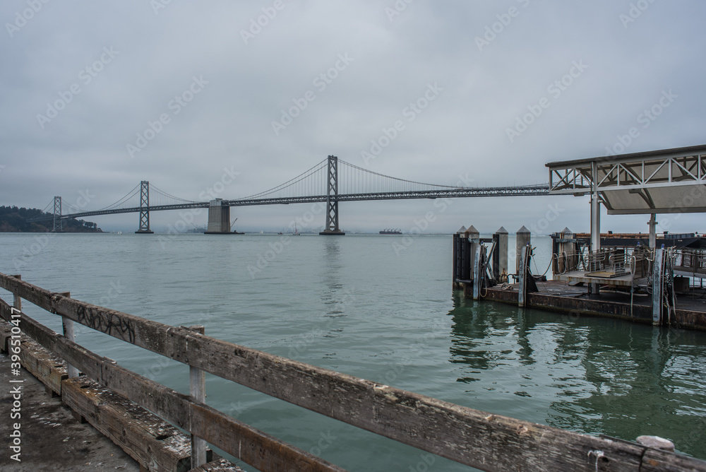 Oakland bridge, San Francisco, California, USA