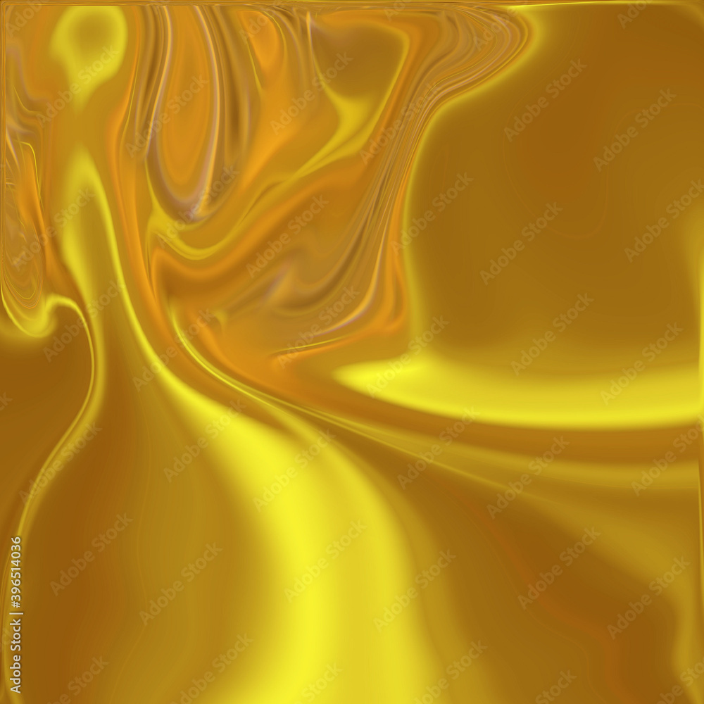 Golden waves, abstract background with waves Golden waves, abstract background with waves