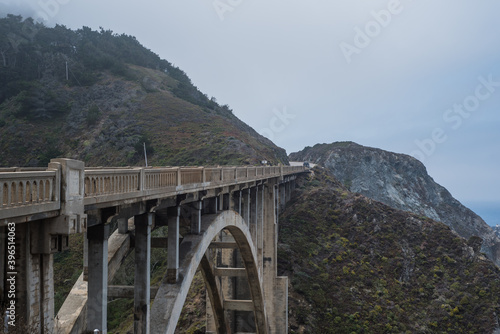 Bixby Creek Bridge, Big Sur, California State Route 1, West Coast, California, USA