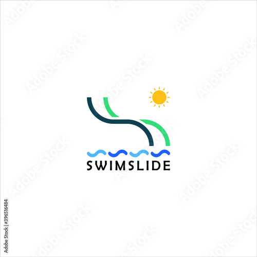 Logo idea for swimming and waterpark