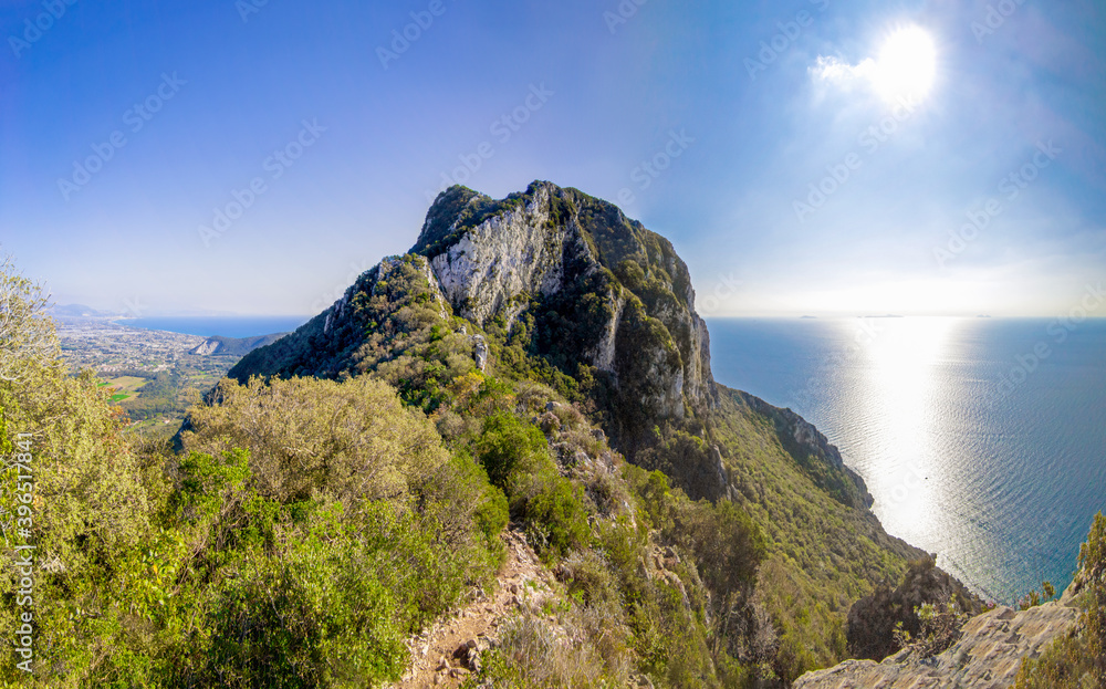 Mount Circeo (Latina, Italy) - The famous mountain on the Tirreno sea, in the province of Latina, very popular with hikers for its beautiful landscapes.