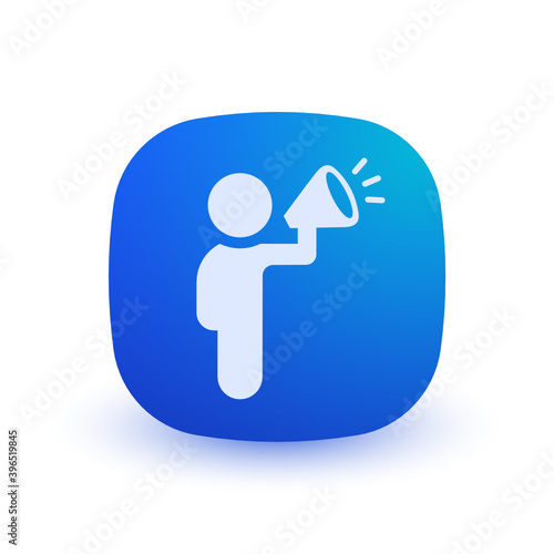 Business Announcement - Button