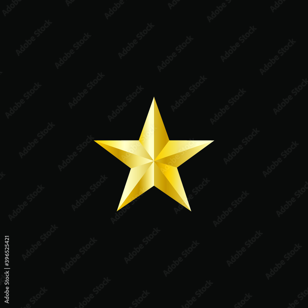 Obraz premium star vector illustration for an icon, symbol or logo