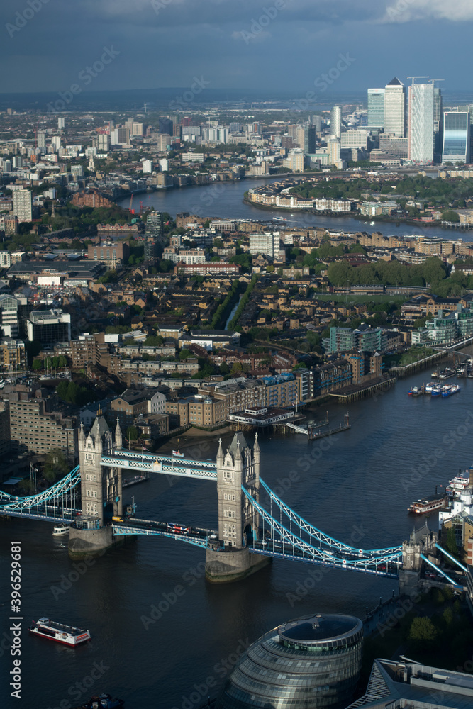 Castle Bridge London Sky View