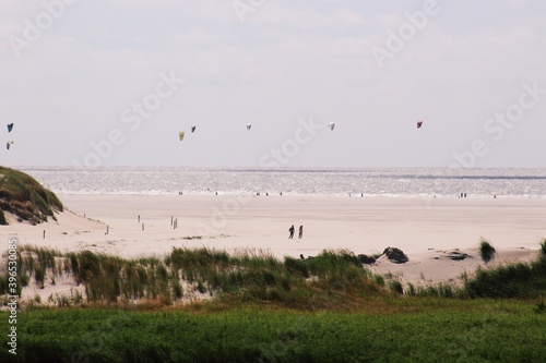 urlauber am strand