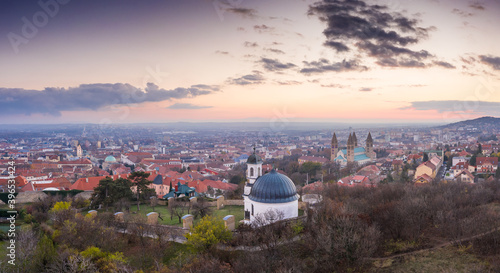 Quadro su tela Small chapel in Pecs, Hungary
