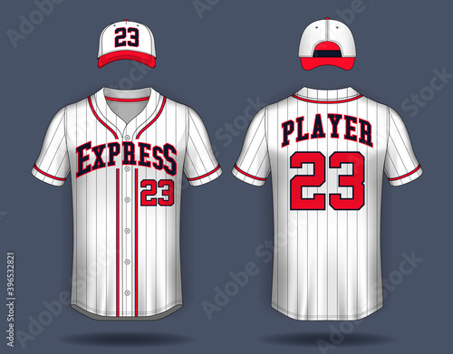 Photography Baseball t-shirt mock up.