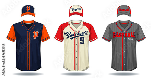 Baseball t-shirt mock up.	